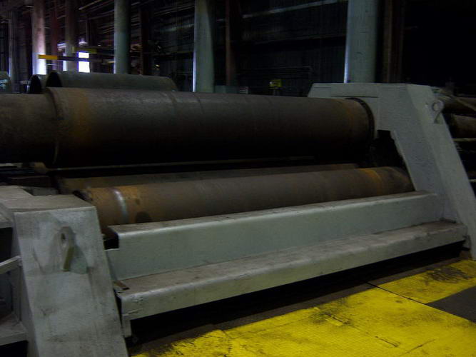 12' x 2-1/2 HAEUSLER Plate Bending Roll, 4-Roll, Dbl Initial Pinch, Hydraulic