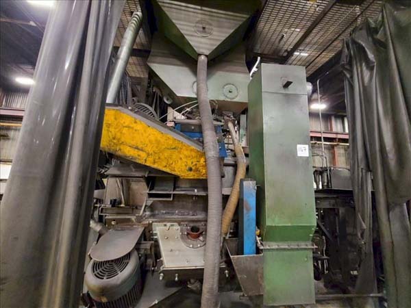 WHEELABRATOR BAR & TUBE SHOT BLAST MACHINE