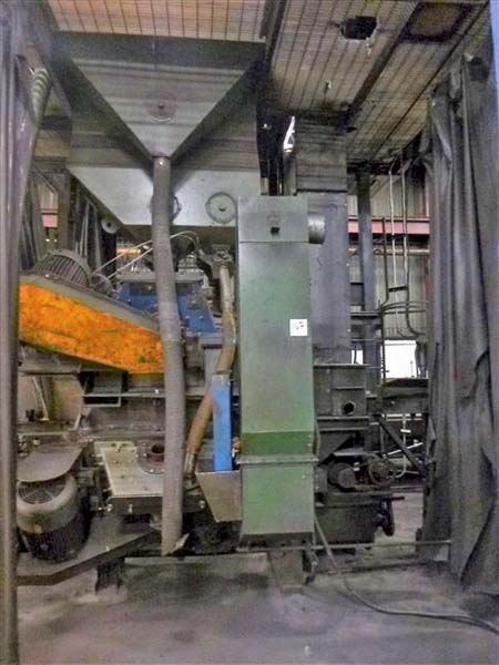 WHEELABRATOR BAR & TUBE SHOT BLAST MACHINE