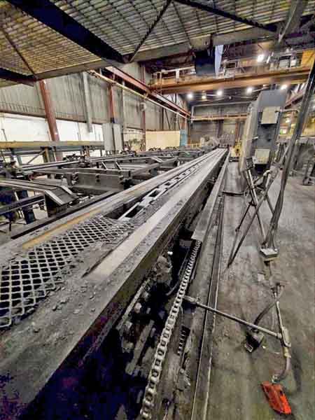 50000 Lb. VAUGHN SINGLE/DOUBLE DRAW BENCH