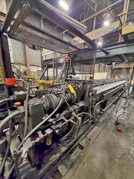 50000 Lb. VAUGHN SINGLE/DOUBLE DRAW BENCH