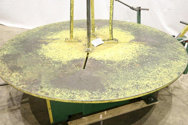 7000 Lb. ACCRA MODEL D-60F PALLET TYPE HORIZONTAL MOTORIZED UNCOILER, 1996,