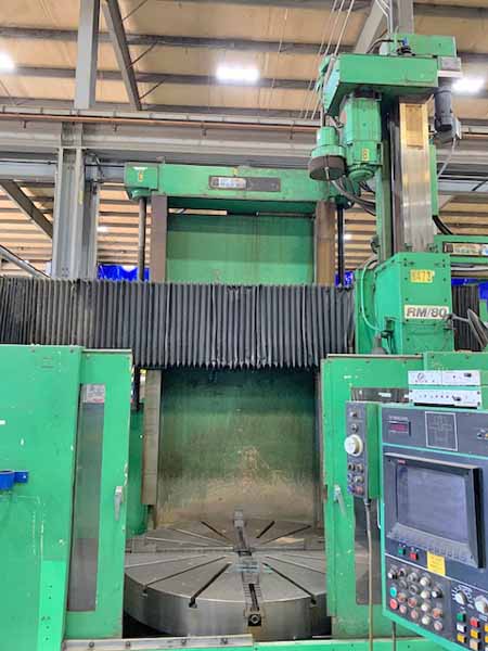 GRAY MODEL RM80 VERTICAL BORING MACHINE