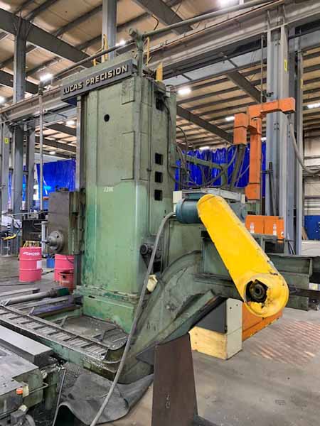 LUCAS TABLE TYPE HORIZONTAL BORING MILL