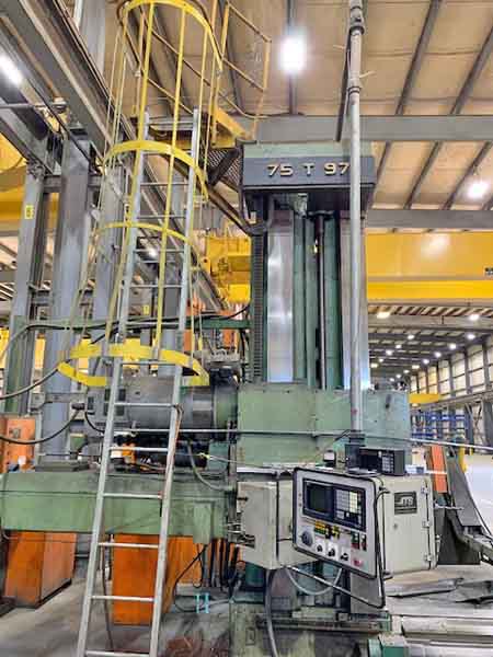 LUCAS TABLE TYPE HORIZONTAL BORING MILL