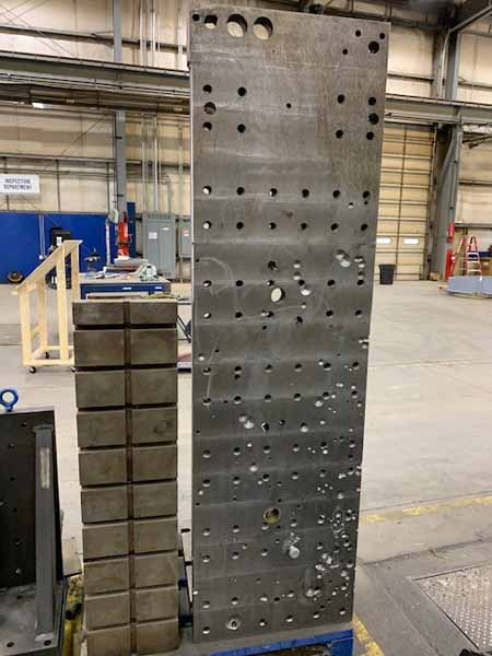 LUCAS TABLE TYPE HORIZONTAL BORING MILL