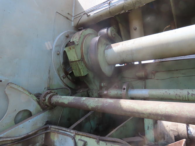 1 x 8' STEELWELD Power Squaring Shear, 25 Throat, Adjustable Blade Clearance