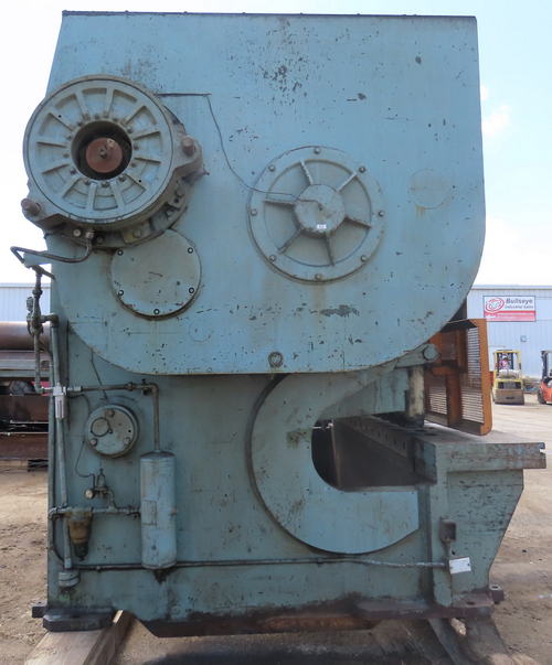 1 x 8' STEELWELD Power Squaring Shear, 25 Throat, Adjustable Blade Clearance