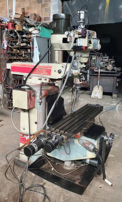837 MICROCUT Mill, 10 x 48 Table, Proto Trak Control, 3 HP
