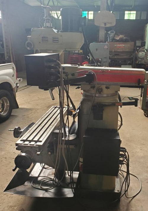 837 MICROCUT Mill, 10 x 48 Table, Proto Trak Control, 3 HP