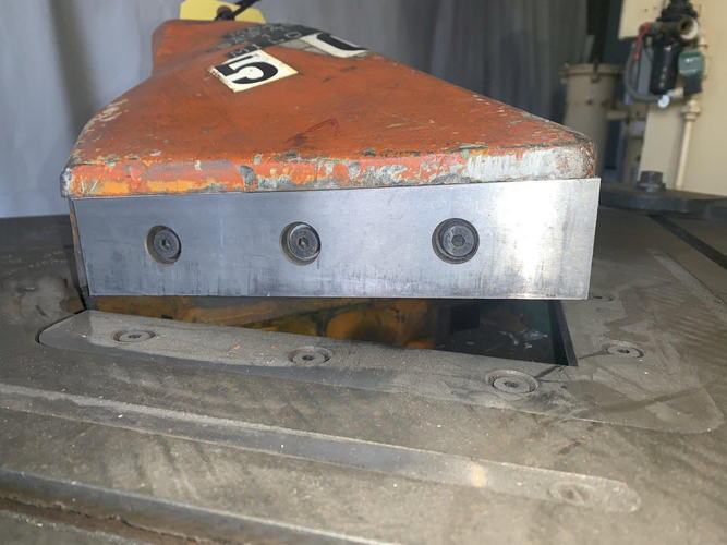 3/16 x 9 x 9 COMACA Punch & Corner Notcher, 2 Miter Gauges