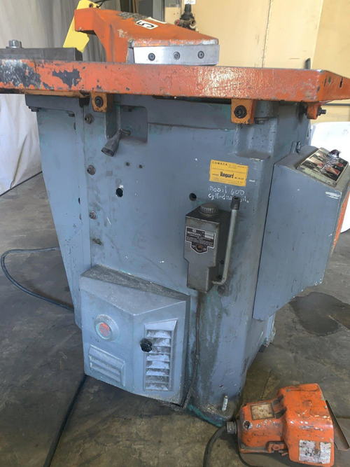 3/16 x 9 x 9 COMACA Punch & Corner Notcher, 2 Miter Gauges