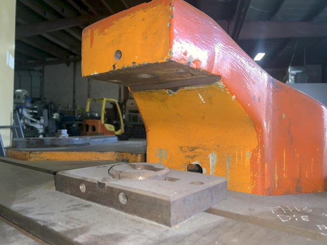 3/16 x 9 x 9 COMACA Punch & Corner Notcher, 2 Miter Gauges