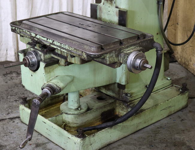 30 CLEEREMAN Single Spindle Layout Drill, 30 x 16 Work Table, 7-1/2 HP