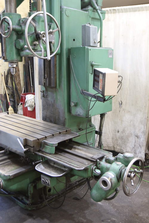 2A PRATT & WHITNEY Jig Borer, 44 x 22 Table, 6 to 30 Nose to Table, 10 HP