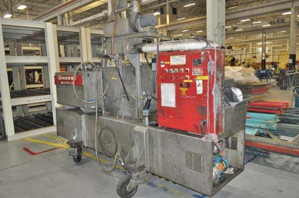 13 W x 10 H GERREF 2 Stage Parts Washer, Electric Heat, Exhaust/Mist Hood