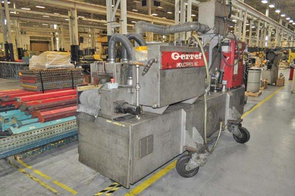 13 W x 10 H GERREF 2 Stage Parts Washer, Electric Heat, Exhaust/Mist Hood