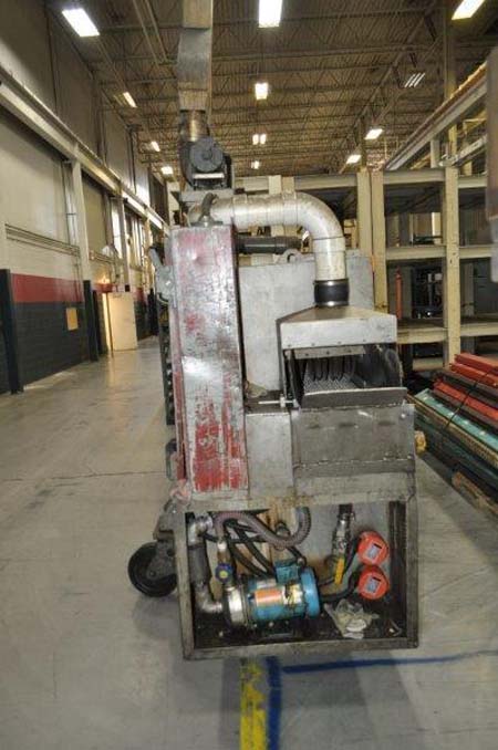 13 W x 10 H GERREF 2 Stage Parts Washer, Electric Heat, Exhaust/Mist Hood