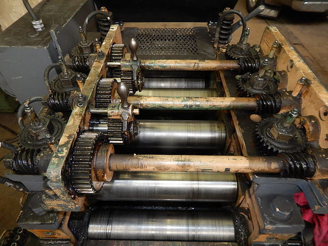 .156 x 12 LITTELL 3 Over 4 Straightener, Entry Pinch, Control Arm, 3 HP