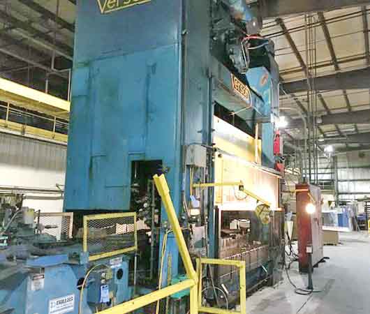 600 Ton VERSON MODEL S2-600-120-72T SSDC MECHANICAL PRESS