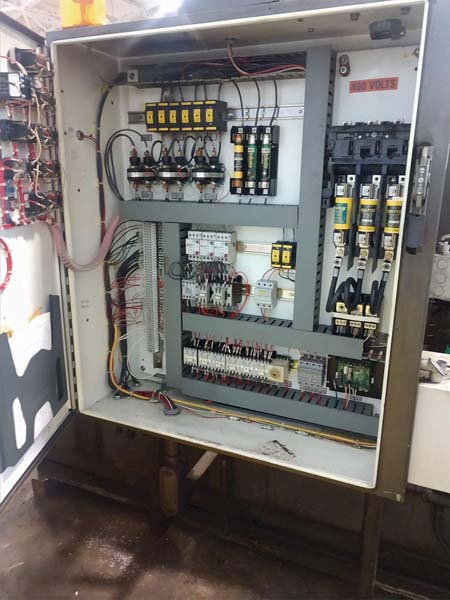 23.5 Dia HURRICANE 2-Stage Rotary Drum Parts Washer, Heated Wash/Blow-Off