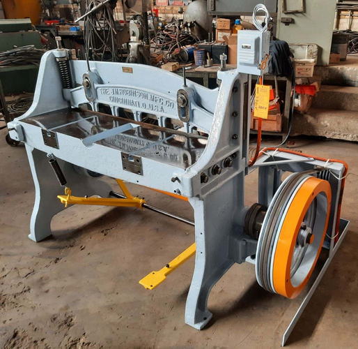 45 J. M. ROBINSON Light Gauge Power Shear, Foot Trip