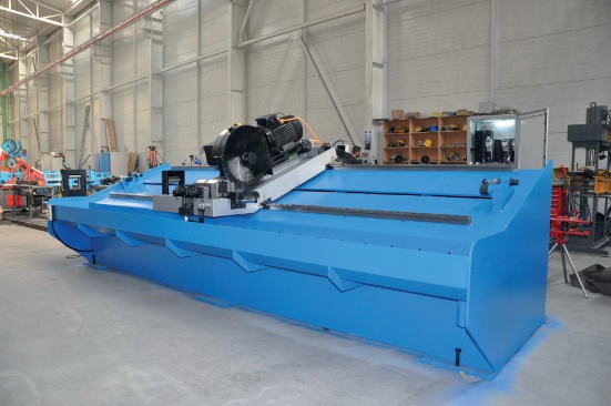 3 High Speed Flying Cold Saw System, TCT/HSS Blade, 25 to 30 kW