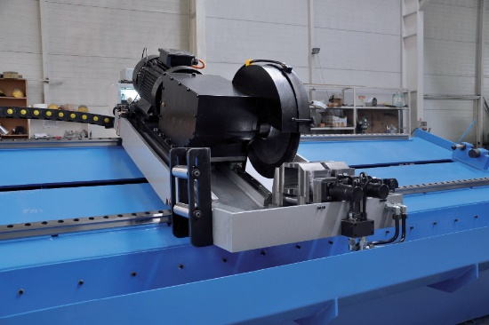 3 High Speed Flying Cold Saw System, TCT/HSS Blade, 25 to 30 kW