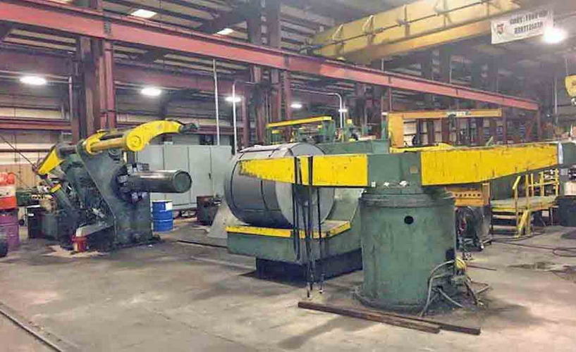 72 x 10 x 60,000 Lb CINCINNATI Slitting Line
