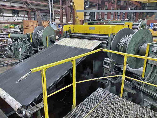 72 x 10 x 60,000 Lb CINCINNATI Slitting Line