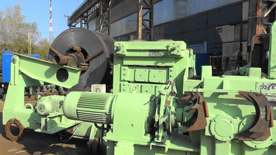 2000mm x 16mm EMIL WOLF Spiral Pipe Mill, 6M to 24M Length, 50,000 Lb Coil