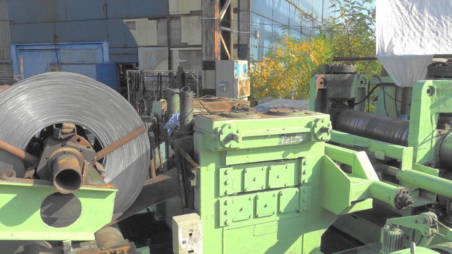 2000mm x 16mm EMIL WOLF Spiral Pipe Mill, 6M to 24M Length, 50,000 Lb Coil