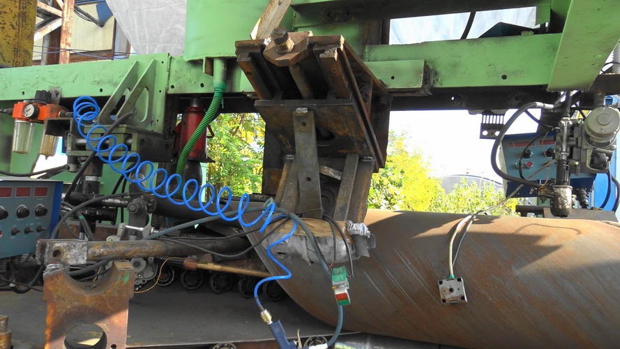 2000mm x 16mm EMIL WOLF Spiral Pipe Mill, 6M to 24M Length, 50,000 Lb Coil