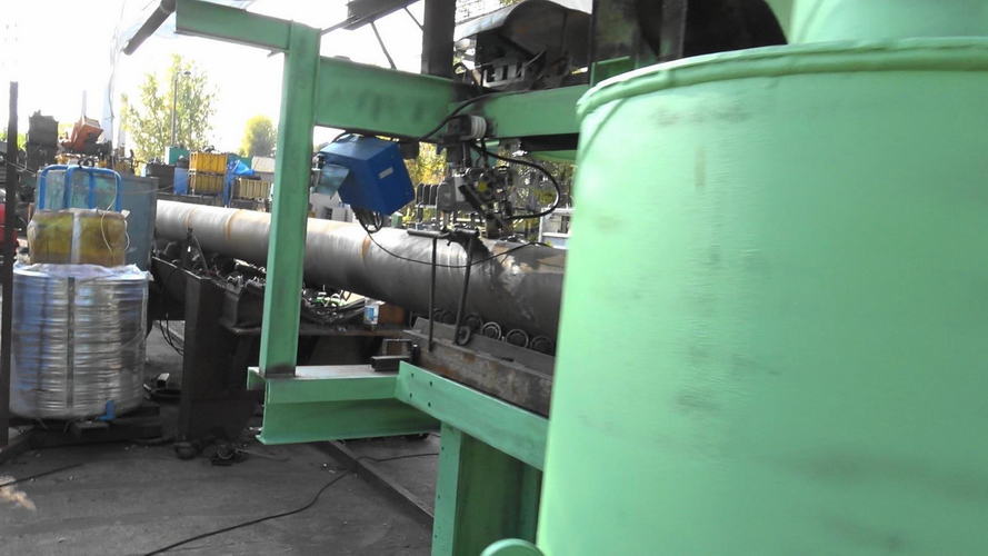 2000mm x 16mm EMIL WOLF Spiral Pipe Mill, 6M to 24M Length, 50,000 Lb Coil