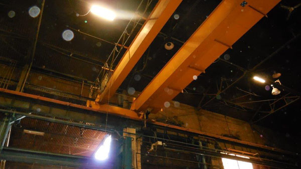 20 Ton KONE OVERHEAD BRIDGE CRANE, Span 55' 1997,