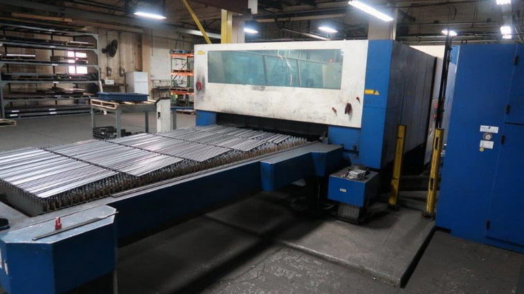 5000 Watt TRUMPF Laser, 120 x 60 Table, .75 Steel/.50 Stainlesss/.50 Alum