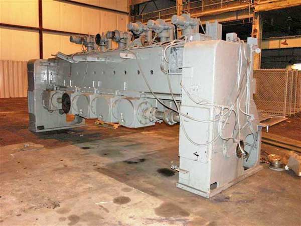 BLAW KNOX/MEDART MODEL 6 11-ROLL SINGLE PLANE SHAPE STRAIGHTENER, 1978,