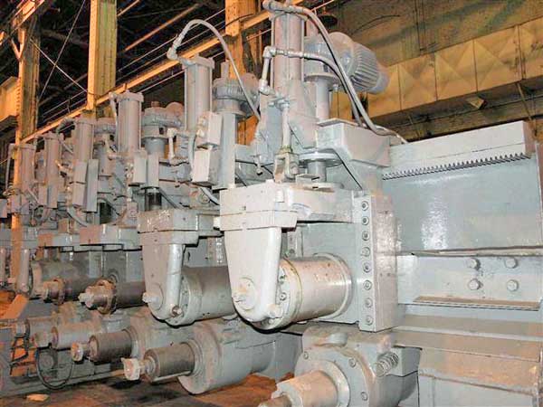 BLAW KNOX/MEDART MODEL 6 11-ROLL SINGLE PLANE SHAPE STRAIGHTENER, 1978,