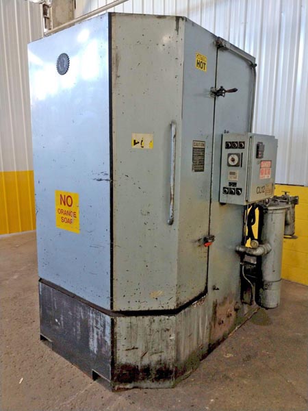 50 Dia x 60 H BETTER ENGINEERING Rotary Table Parts Washer, 2,500 Lbs, 10 HP