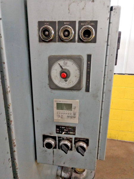 50 Dia x 60 H BETTER ENGINEERING Rotary Table Parts Washer, 2,500 Lbs, 10 HP