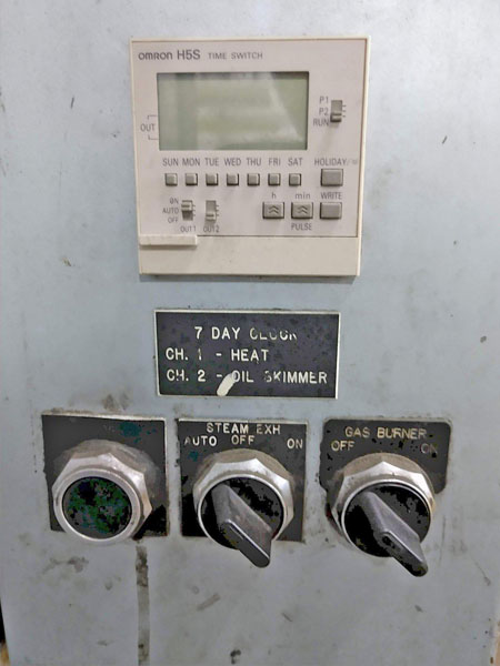 50 Dia x 60 H BETTER ENGINEERING Rotary Table Parts Washer, 2,500 Lbs, 10 HP