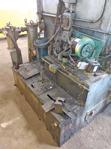 50 Dia x 60 H BETTER ENGINEERING Rotary Table Parts Washer, 2,500 Lbs, 10 HP