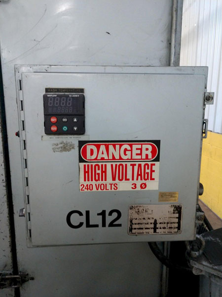 50 Dia x 60 H BETTER ENGINEERING Rotary Table Parts Washer, 2,500 Lbs, 10 HP