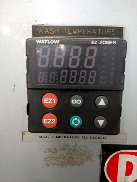 50 Dia x 60 H BETTER ENGINEERING Rotary Table Parts Washer, 2,500 Lbs, 10 HP