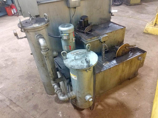 50 Dia x 60 H BETTER ENGINEERING Rotary Table Parts Washer, 1,500 Lbs, 7.5 HP