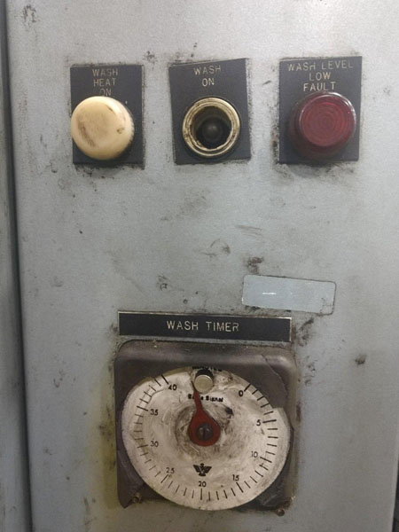 50 Dia x 60 H BETTER ENGINEERING Rotary Table Parts Washer, 1,500 Lbs, 7.5 HP