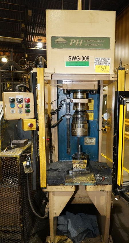 60 Dia x 60 H BETTER ENGINEERING Rotary Table Parts Washer, 2,500 Lbs, 15 HP