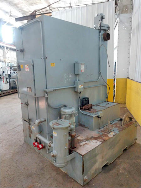 60 Dia x 60 H BETTER ENGINEERING Rotary Table Parts Washer, 2,500 Lbs, 15 HP