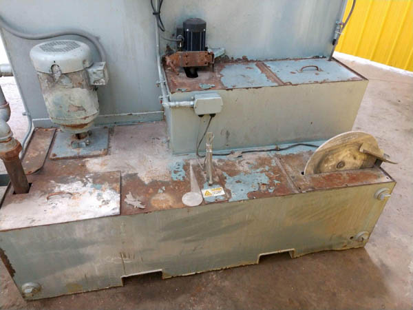 60 Dia x 60 H BETTER ENGINEERING Rotary Table Parts Washer, 2,500 Lbs, 15 HP