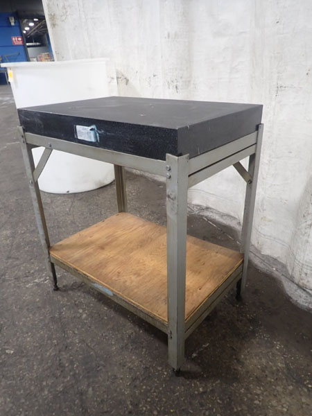 24 x 36 x 4 GRANITE SURFACE PLATE WITH STAND